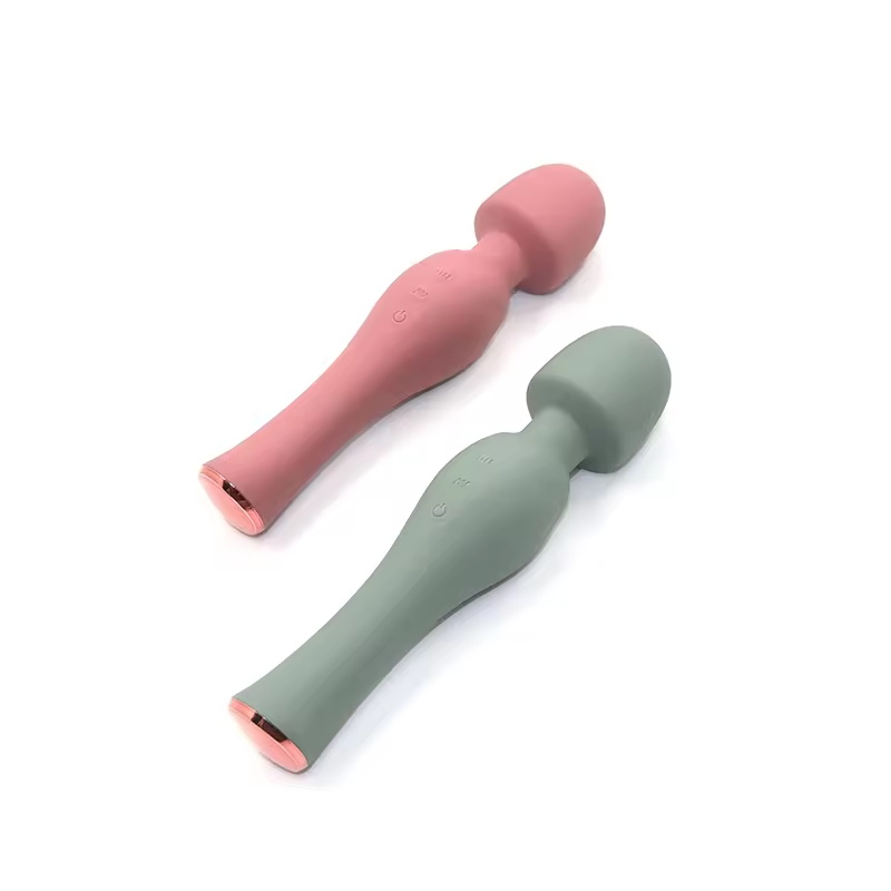 ماساژور لرزش ضد آب قابل حمل با کیفیت بالا Clitoral Stimulate AV Vibrator Wand 20 Mode Sexy Toys